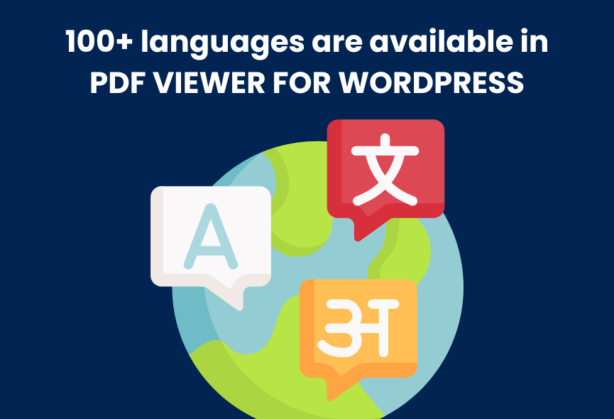 Available Languages with Codes [PDF viewer for WordPress]