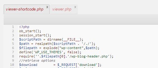 First few lines should look like this.