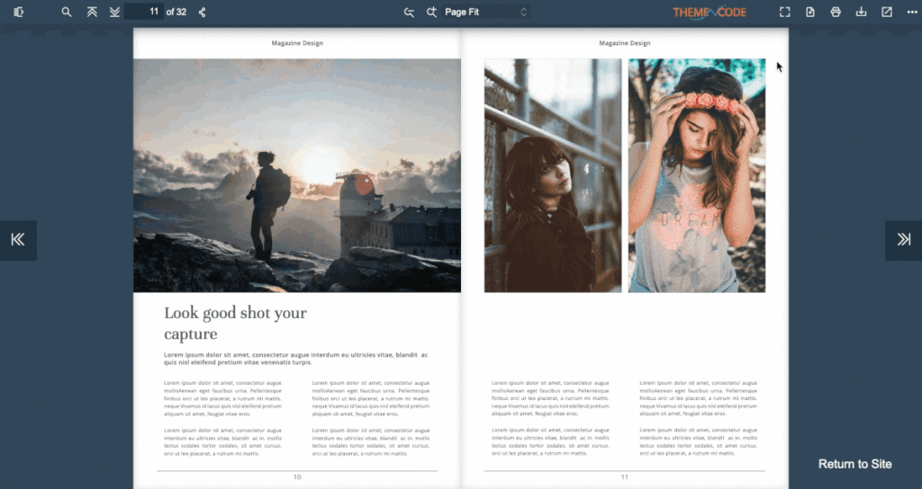 preview page flipbook plugin