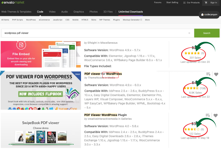 plugin- ratings