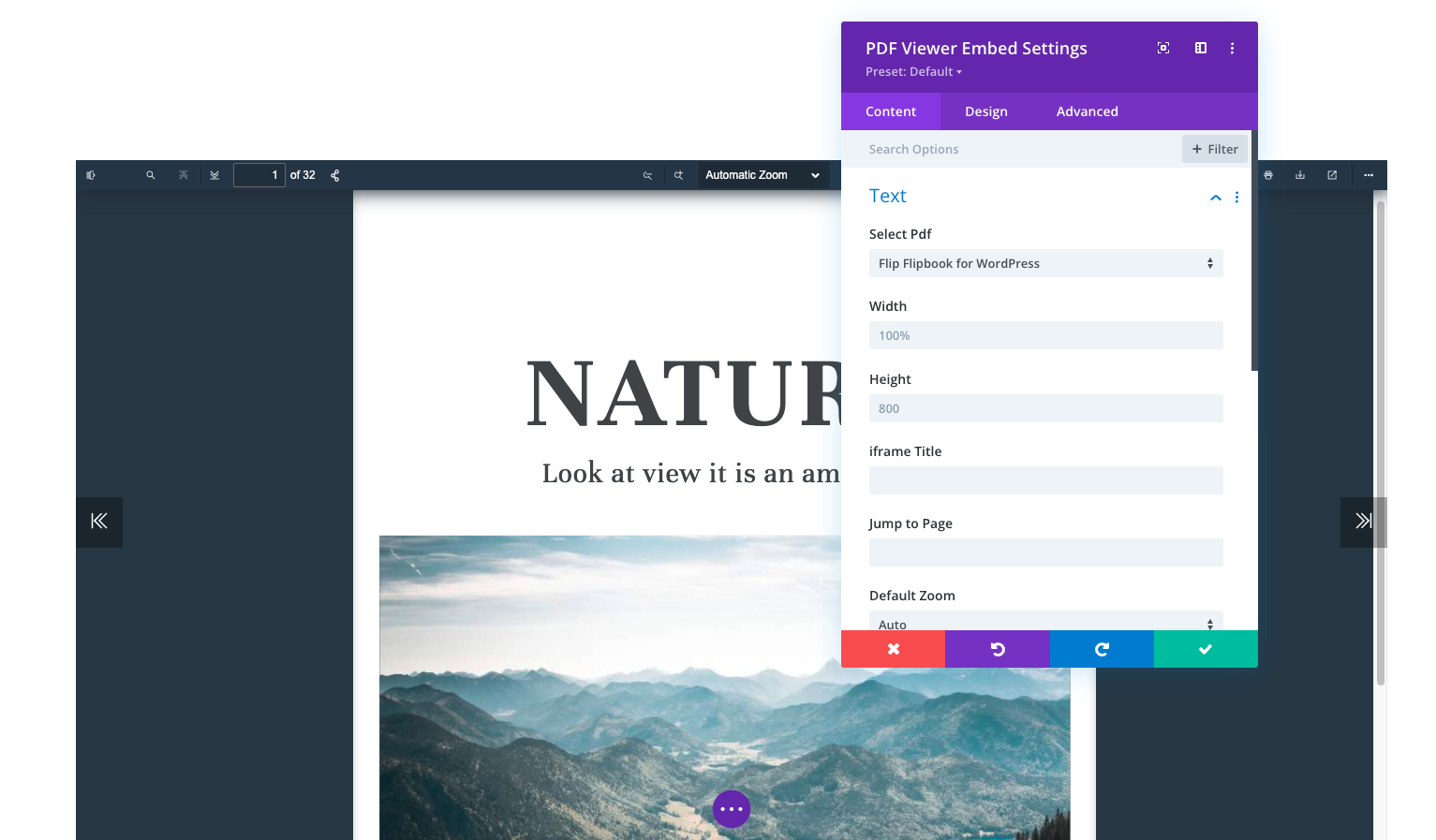Divi-pdf-viewer-module