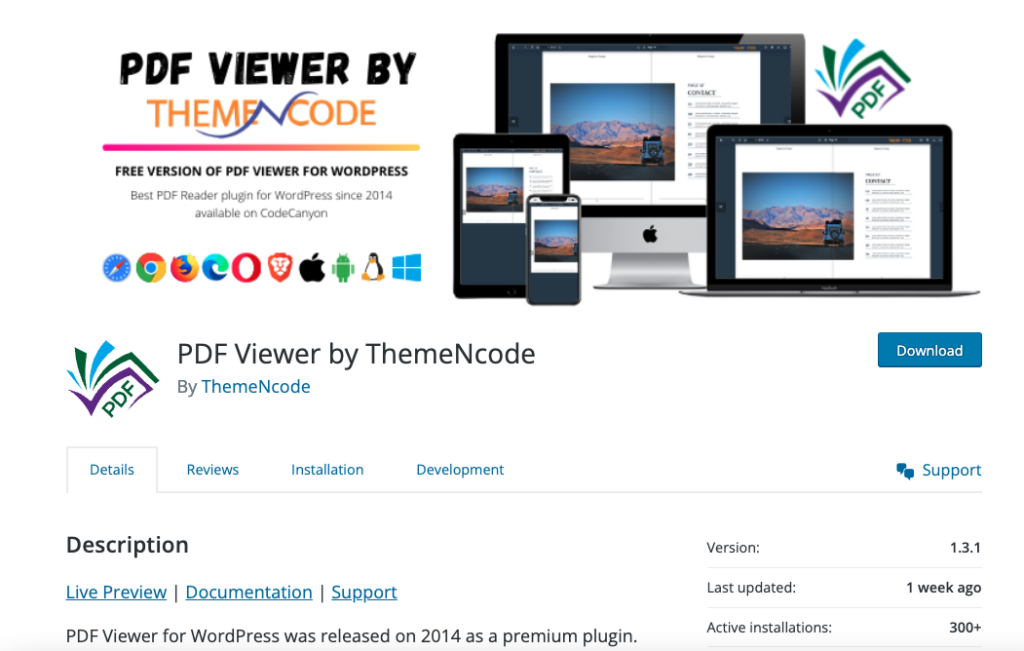 PDF Viewer by themencode