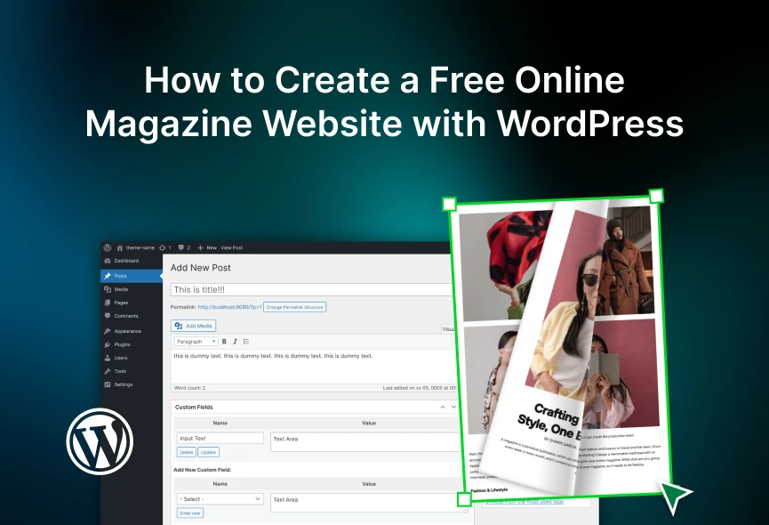 How to Create a Free Online Magazine Website with WordPress?  