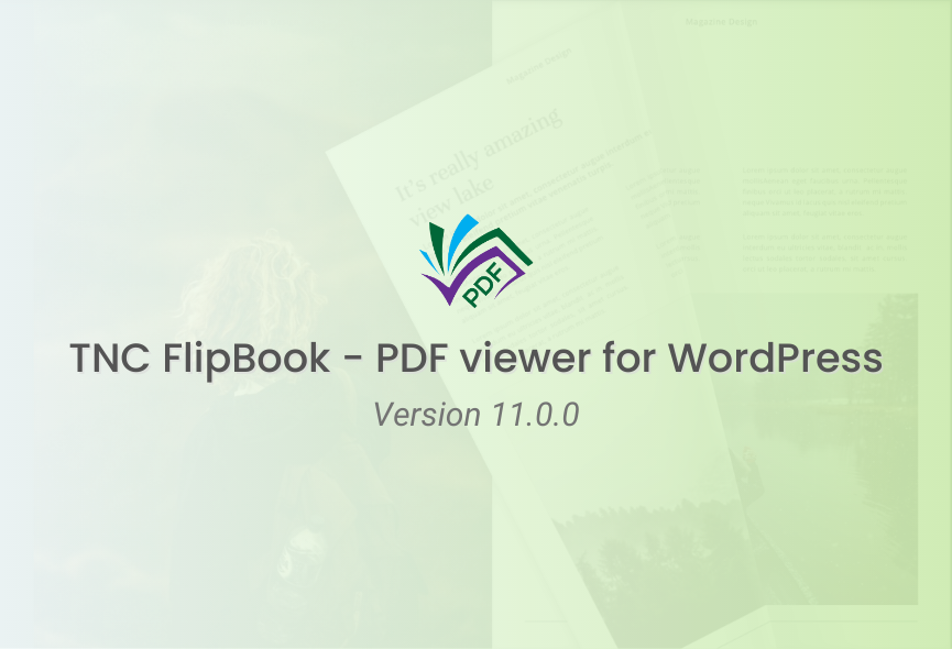 Introducing TNC FlipBook Classic – PDF viewer for WordPress version 11