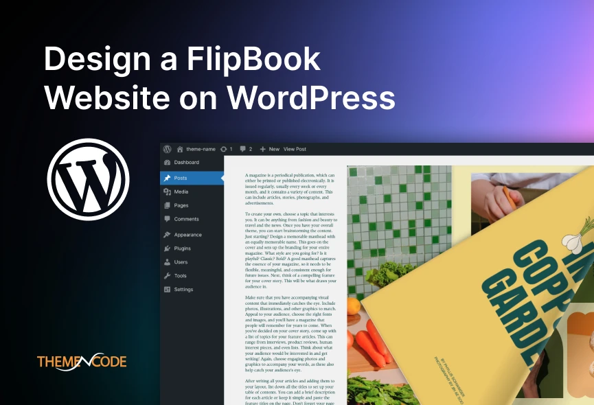 How to Design a Professional Flipbook Website on WordPress?