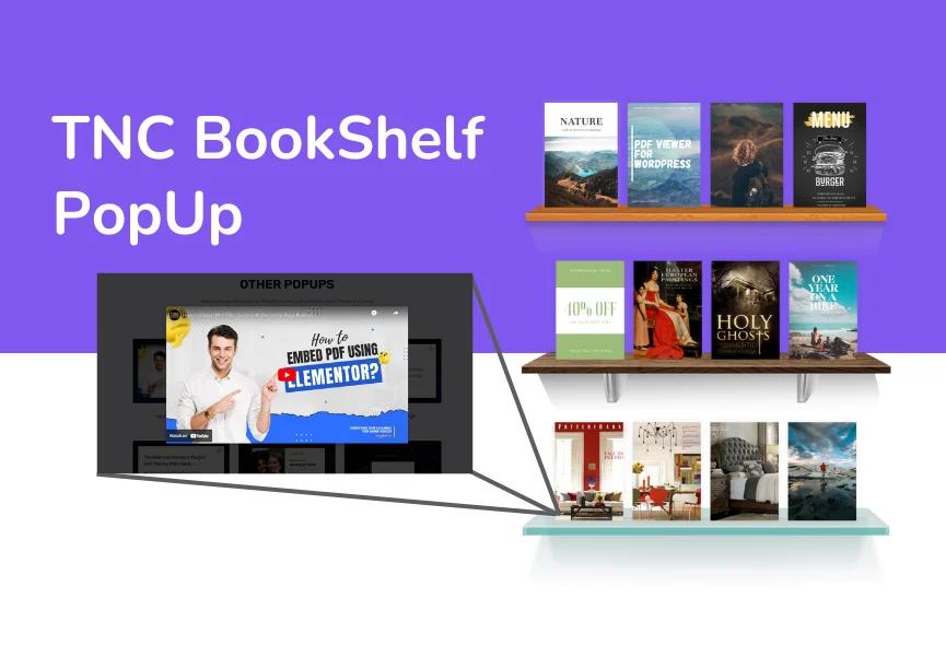 New WordPress Plugin by ThemeNcode – TNC BookShelf Popup