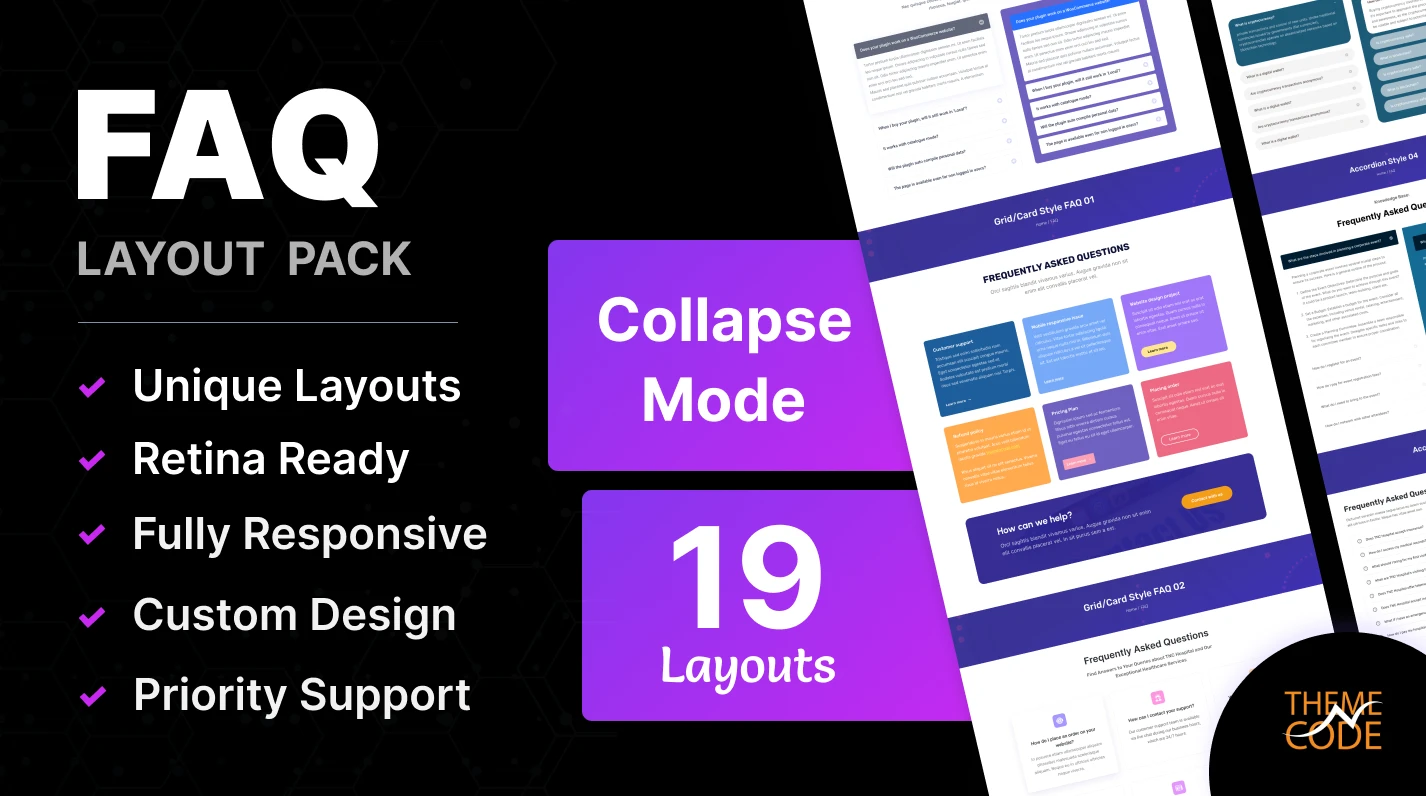 Introducing FAQ Layout Pack for Divi by TNC