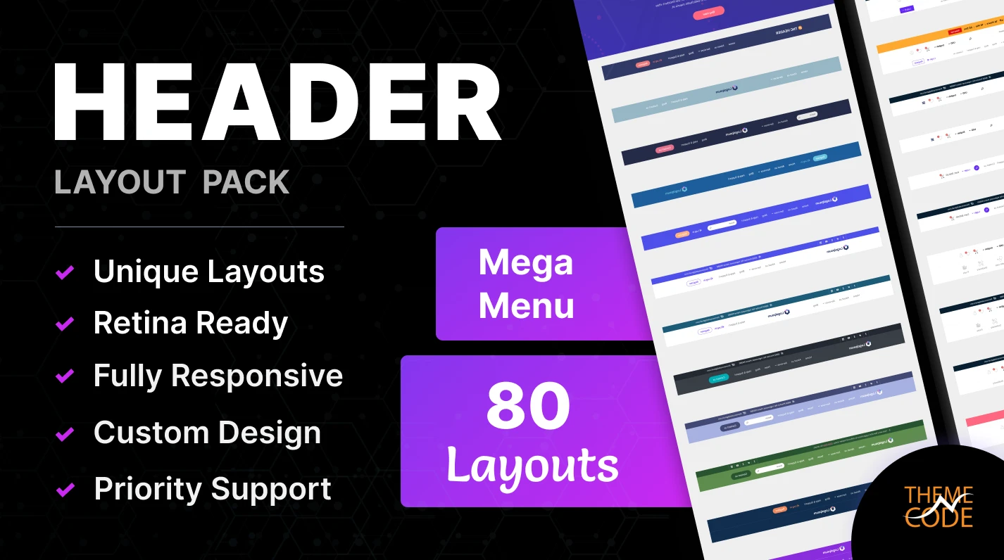 Presenting the Header Layout Pack for Divi by TNC