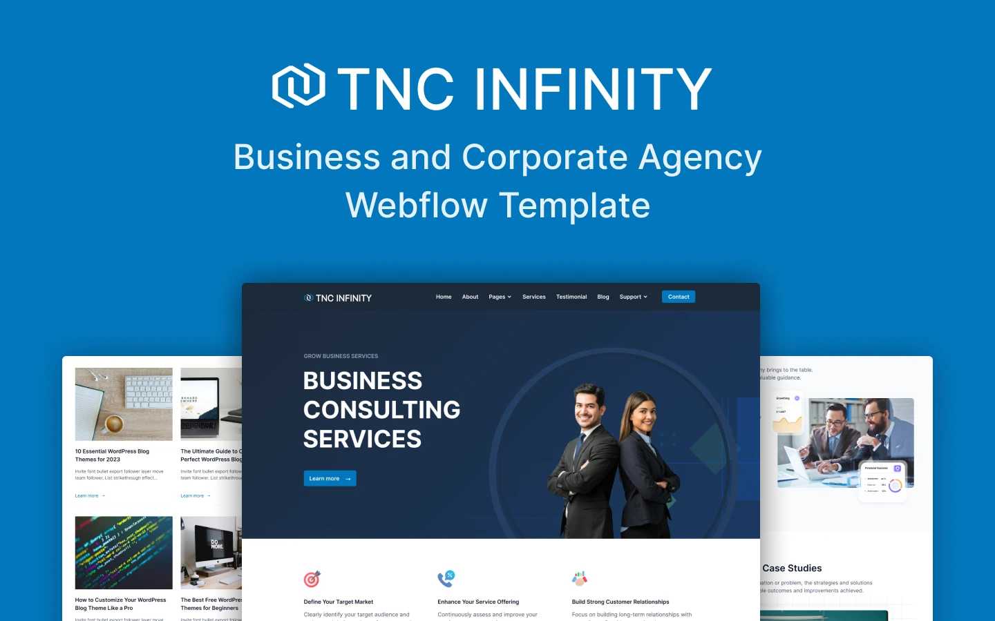 TNC Infinity – New Webflow Corporate Template (With Video)