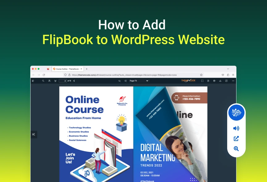 How to Add Flipbook to WordPress Website?