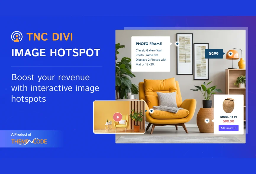 Introducing TNC Divi Image Hotspot – The best Image Module for your Divi website