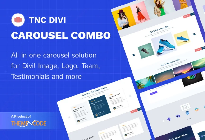 Introducing TNC Divi Carousel Combo – The best Carousel Module for your Divi website