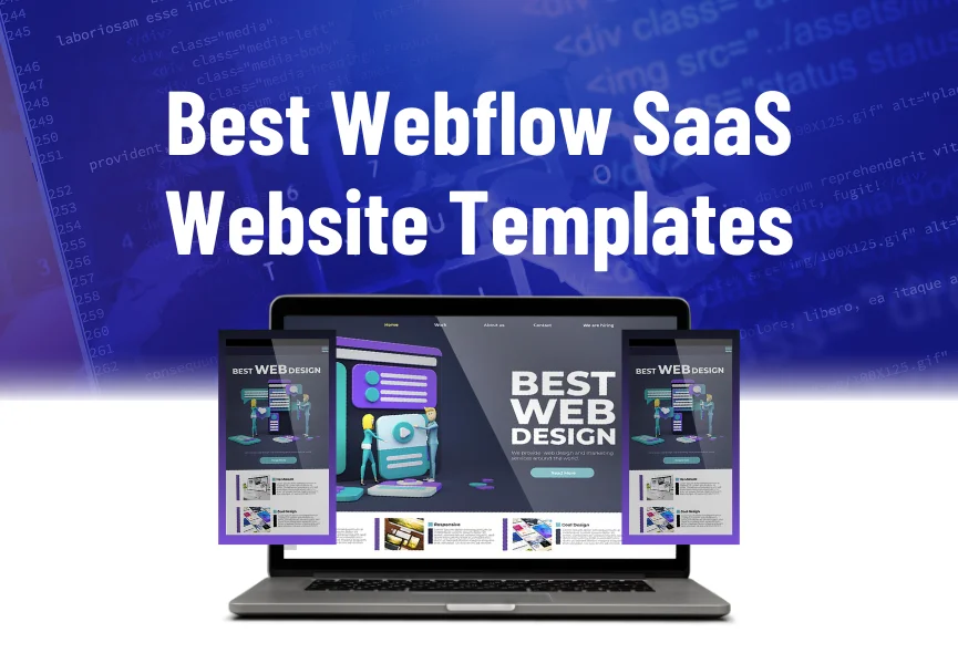 Best Webflow SaaS Website Templates