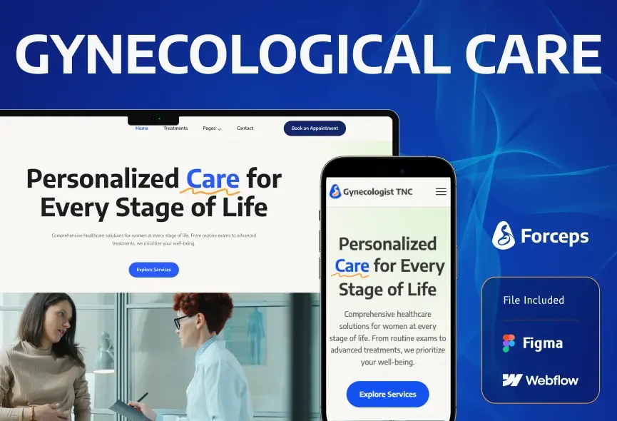 Forceps – New Webflow Medical Template