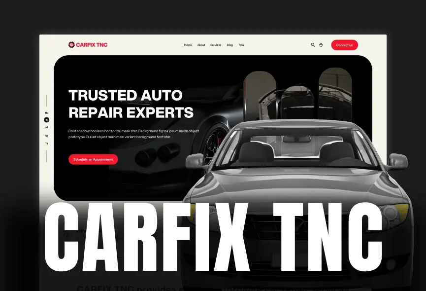 CARFIX TNC – New Webflow Transportation & Automotive Template