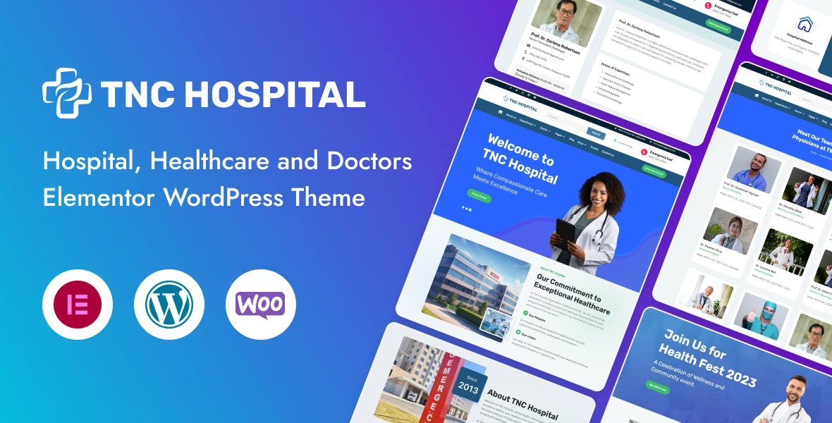 TNC Hospital WordPress Theme