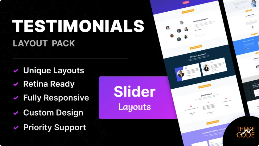 Testimonials Layout Pack for Divi by TNC