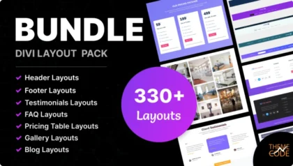 Bundle Divi Layouts by TNC