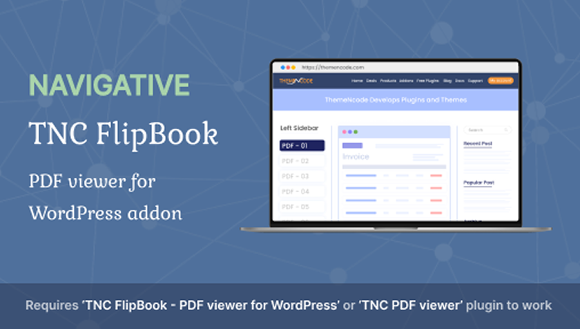 NAVIGATIVE – TNC FlipBook Addon